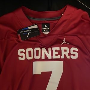 OKLAHOMA SOONERS MEN’S JERSEY XXL DRY FIT STANDARD FIT